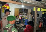 Personel Polri dan TNI melaksanakan patroli gabungan di wilayah Gemeh, Kabupaten Kepulauan Talaud, Sabtu (13/9/2025).