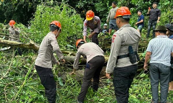 Personel Batalyon C Pelopor Satuan Brimob Polda Sulawesi Utara (Sulut)