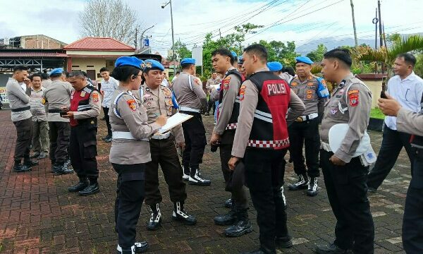 Bid Propam Polda Sulawesi Utara melaksanakan kegiatan Penegakan Ketertiban dan Disiplin (Gaktiblin) di Polres Tomohon, Senin (16/3/2026) pagi.