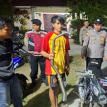 Polsek Beo melaksanakan kegiatan Rutin Yang Ditingkatkan (RYD) melalui Operasi Cipta Kondisi (Cipkon) pada Sabtu malam, 18 April 2026.