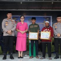 Polres Minahasa menggelar kegiatan buka puasa bersama dengan umat Muslim setempat pada momentum bulan suci Ramadan Kamis (5/3/2026).