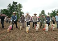 Polda Sulawesi Utara melaksanakan penanaman jagung raya secara serentak pada Sabtu (7/3/2026), ini dilakukan dalam rangka mendukung program swasembada pangan nasional.