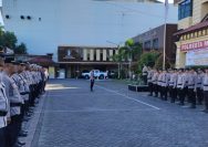 Menjelang peringatan Hari Buruh Internasional 2026, Polresta Manado menggelar apel siaga sebagai langkah antisipasi gangguan keamanan.