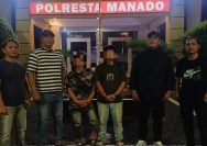 Dua terduga pelaku diamankan tim Resmob Polresta Manado