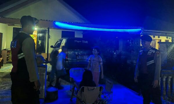 Satuan Samapta Polres Bolaang Mongondow Selatan (Bolsel) kembali melaksanakan Patroli Kegiatan Rutin Yang Ditingkatkan (KRYD).