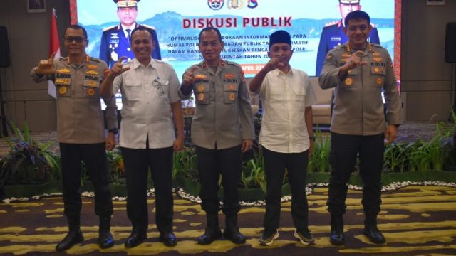 Divisi Humas Polri melalui Biro Pengelolaan Informasi dan Dokumentasi (PID) menggelar kegiatan Diskusi Keterbukaan Informasi Publik di wilayah hukum Polda Nusa Tenggara Barat (NTB), Rabu (22/4/2026).