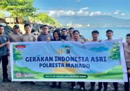 Personel Polresta Manado kembali menunjukkan komitmen nyata dalam menjaga kelestarian lingkungan. Melalui Gerakan Indonesia Asri