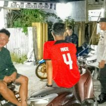 Polsek Pinolosian melaksanakan kegiatan PANTERA (Patroli Keamanan dan Ketertiban Masyarakat) pada Minggu malam (26/04/2026).