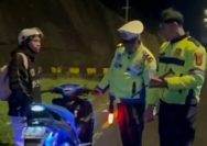 Satuan Lalu Lintas Polres Minahasa Utara menggelar Kegiatan Rutin Yang Ditingkatkan (KRYD), Jumat (15/5/2026) malam hingga dini hari.
