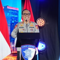 Wakapolri Komjen Pol Dedi Prasetyo resmi membuka Rapat Kerja Teknis (Rakernis) Fungsi Korlantas Polri Tahun Anggaran 2026, Jumat (22/5/2026).