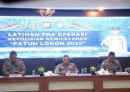 Polda Sulawesi Utara menggelar Latihan Pra Operasi (Latpra Ops) Patuh Lokon 2026 sebagai persiapan pelaksanaan Operasi Patuh yang akan berlangsung mulai 8 hingga 21 Juni 2026.