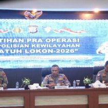 Polda Sulawesi Utara menggelar Latihan Pra Operasi (Latpra Ops) Patuh Lokon 2026 sebagai persiapan pelaksanaan Operasi Patuh yang akan berlangsung mulai 8 hingga 21 Juni 2026.