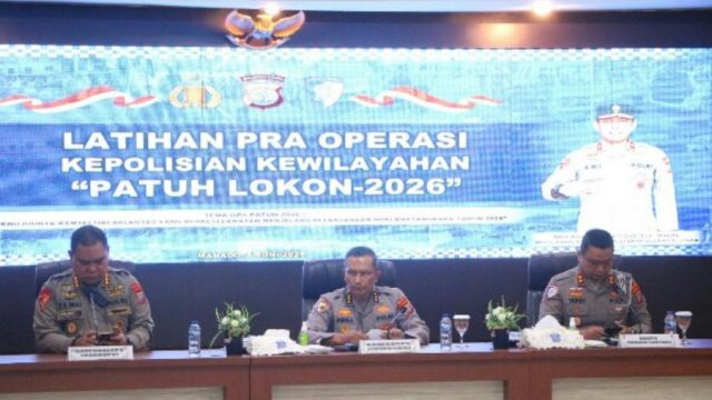 Polda Sulawesi Utara menggelar Latihan Pra Operasi (Latpra Ops) Patuh Lokon 2026 sebagai persiapan pelaksanaan Operasi Patuh yang akan berlangsung mulai 8 hingga 21 Juni 2026.