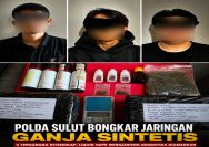 Ditresnarkoba  Polda Sulawesi Utara berhasil mengungkap jaringan peredaran narkotika jenis Pinaca MDMB-4EN atau ganja sintetis yang diedarkan melalui cairan liquid vape.