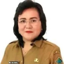 Telly O. A. Ticoalu, S.Pd, M.Si, Kepala SMKN 1 Manado