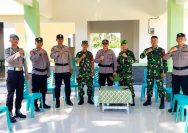 Polsek Urban Kaidipang menggelar silaturahmi ke Koramil 1303 Kaidipang sebagai upaya memperkuat sinergi antara TNI dan Polri, Selasa (14/7/2026).