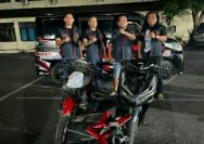 Respons cepat terhadap laporan masyarakat kembali ditunjukkan jajaran Polres Bitung. Tim Gabungan Unit Reaksi Cepat (URC) Resmob dan Patroli Pantera Samapta berhasil mengamankan tiga anak yang diduga terlibat pencurian kendaraan bermotor (curanmor) di dua lokasi berbeda di Kota Bitung.