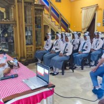 Sat Binmas Polres Bolaang Mongondow Utara mengajak anggota Paskibraka Kabupaten Bolmong Utara mengambil peran dalam menjaga keamanan dan ketertiban masyarakat.