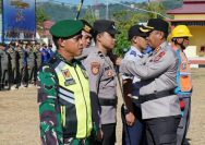 Menghadapi potensi bencana akibat musim kemarau yang dipengaruhi fenomena El Nino, Polres Bolaang Mongondow Utara memperkuat sinergi lintas sektor melalui Apel Gelar Pasukan Tanggap Bencana yang digelar di Lapangan Apel Polres Bolmong Utara, Selasa (4/8/2026).
