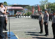 Kapolres Minahasa AKBP Steven J.R. Simbar terus mendorong penguatan pemahaman hukum di lingkungan Polres Minahasa sebagai salah satu fondasi dalam mewujudkan pelaksanaan tugas kepolisian yang profesional, berintegritas dan bertanggung jawab.
