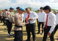 Propam Polres Bolaang Mongondow Timur (Boltim) kembali melakukan pengawasan internal melalui kegiatan Penegakan, Penertiban dan Disiplin (Gaktiblin) terhadap personel Polres Boltim dan jajaran, Senin (24/8/2026).