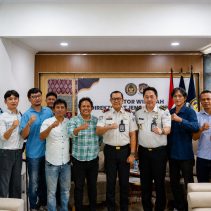 Kepala Kantor Wilayah Ditjen Imigrasi Sulawesi Utara I Gusti Bagus M. Ibrahim mengajak insan pers memperkuat kolaborasi dalam mendukung tugas keimigrasian.