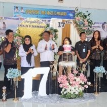 SMK Negeri 6 Manado memperingati Hari Ulang Tahun (HUT) ke-17 sekaligus meresmikan Technopark Publik Mini di aula sekolah, Rabu (2/9/2026).