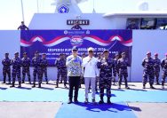 Komandan Kodaeral (Dankodaeral) VIII Laksda TNI Dery Triesananto Suhendi memimpin Upacara Pelepasan Ekspedisi Rupiah Berdaulat Tahun 2026.