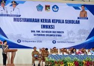 Musyawarah Kerja Kepala Sekolah (MKKS) gabungan SMA, SMK, dan SLB se-Sulawesi Utara digelar di Kompleks Sekolah Lanjutan Atas (SLA) Advent Tompaso, Kabupaten Minahasa, Selasa (15/9/2026).