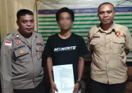 Satuan Reserse Kriminal (Satreskrim) Polres Kepulauan Sangihe menahan seorang pria berinisial IAB (29), yang telah ditetapkan sebagai tersangka dalam perkara dugaan tindak pidana karena kealpaannya mengakibatkan terjadinya kebakaran di area base camp Gunung Awu.
